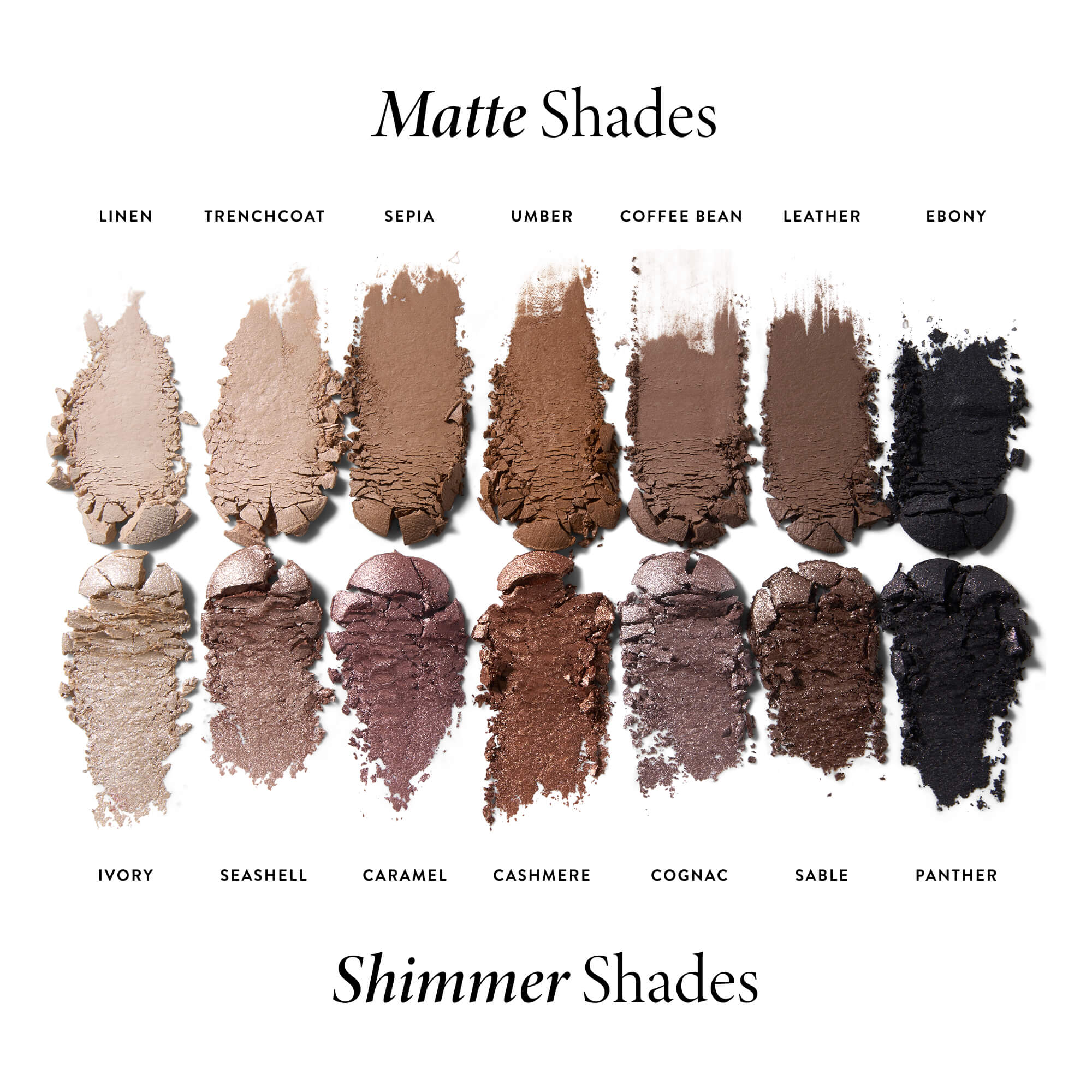 Delectables 14 Multi-Finish Baked Eyeshadows Timeless Tones